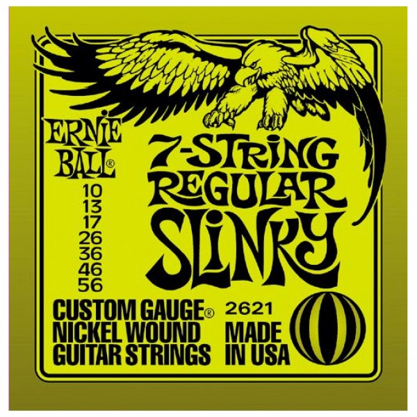 Ernie Ball Regular Slinky 7-String 10-56 2621